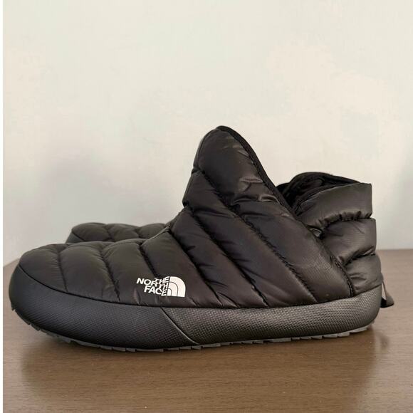 TNF The North Face Men's Size 12 THERMOBALL Traction Booties Black - Picture 2 of 9